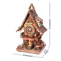 Gambar Robotime Rokr Cuckoo Clock Mechanical 3D Wooden Puzzles DIY Mechanical Aesthetic Room Decor Unique Gift for Adult dari PTMOTIF MISHATERRBARRRRU undefined 5 Tokopedia