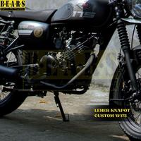 Gambar Leher Knalpot Kawasaki W175 PnP Hitam dari Bengkel Teras BEARS undefined 3 Tokopedia
