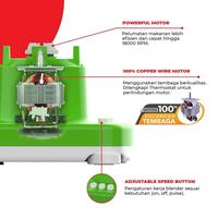 Gambar Maspion Blender MT 1273 GL Pelumat Kaca 3ini Bergaransi - MN dari manolistore undefined 4 Tokopedia