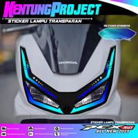 Gambar Stiker Lampu PCX 160 2025 stiker Variasi Lampu Alis Depan Belakang+Sticker Spido Motor Honda PCX 160 New 2025 TERBARU - pink cyan, uv transparan dari kentung dsgn undefined 5 Tokopedia