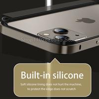 Gambar Hybrid Silicone Frame Aluminum Metal Phone Case For iPhone 16 15 14 13 12 Pro Max Better Heat Bumper dari lalelaasari undefined 3 Tokopedia