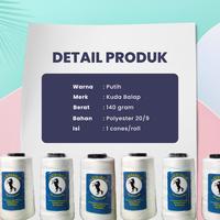 Gambar Benang Jahit Karung 20/9 140gr Warna Putih Kuda Balap Benang Benang Karung Beras Pertanian Hidroponik - 1 roll dari sumber benang store undefined 3 Tokopedia