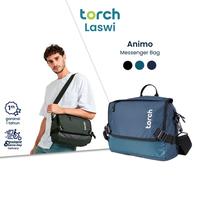 Gambar Torch Medan Animo Tas Selempang Messenger Bag Ipad Kantor Sling Waterproof - Navy dari torchmedan undefined 1 Tokopedia