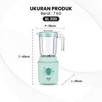 Gambar MITO BLENDER BL-300 GREEN 2in1 Mega Blend 1.5 Liter dari Atakrib Elektronik Yogyakarta undefined 3 Tokopedia