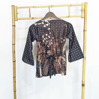 Gambar Blouse Batik Wanita Modern Blus Batik Wanita Lengan 3/4 Pendek Batik Perempuan Kualitas Original Jumbo Baju Batik Wanita Pendek Atasan Wanita Batik Resmi Blus Batik Dewasa - Biru, L dari Fiddinshop undefined 3 Tokopedia