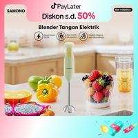 Gambar (Ekslusif Ischaindyofc) SAMONO Blender Tangan Elektrik | Daya Besar 250W | 2 Mode Kecepatan | Mata Pisau Stainless Steel | Cocok untuk MPASI, Saus, Jus, Smoothie | Mudah Dibersihkan dan Digunakan [SW-HB200A] - SW-HB200A dari Samono Indonesia undefined 1 Tokopedia