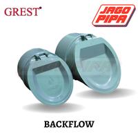 Gambar Backflow Valve Grest 3 4 Inch PVC / Back Flow Valve Anti Bau & Tikus Masuk Katup Pembuangan Fitting - 3" dari Jago Pipa undefined 1 Tokopedia