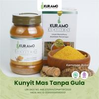 Gambar Kuramo Kunyit Mas Tanpa Gula Jamu Asam Lambung Maag Gerd Herbal Jamu Kunir Bubuk 200 gram dari EVCARE undefined 3 Tokopedia