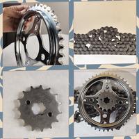 Gambar ORIGINAL ASPIRA Gear Gir Set Gear Gir Belakang Gear Gir Depan Rantai Rante Sepeda Motor GTR 150 dari Myastore60 undefined 5 Tokopedia