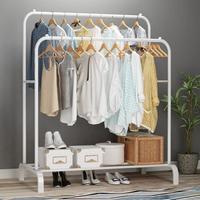 Gambar Double Stand Hanger Caramel Double Pole Rak Jemuran Baju Rak Pakaian Rak Gawangan Gantungan Display Gamis - SHENAR DOUBLE WHITE dari Lemarikainjkt168 undefined 3 Tokopedia