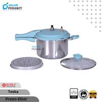 Gambar Panci presto SUPRA 8 Lt / SUPRA Pressure 8lt Dapur Kaca Pink - pink dari Jalur Perabot_NEW undefined 2 Tokopedia