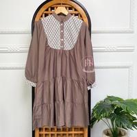 Gambar Masayu Tunik Polo Linen Mix Tile Tunik Muslim - Masayu Maron, STANDAR dari HN.STORE ID undefined 5 Tokopedia