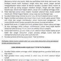 Gambar dr Titik Wahyuningsih NED WHITENING NIGHT LOTION  | AHA WHITENING NIGHT LOTION | LOTION NED ROYYAL SKINCARE | FOEVER FARMACY | LOTION NIGHT EXTRA DOSIS - SUPER NED PUTIH dari ROYYAL SKINCARE undefined 2 Tokopedia