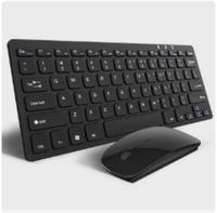 Gambar keyboard mouse wireless 1 paket set/keyboard wireless and mouse combo mini slim dengan Receiver-Usb GKM901-Hitam /Wireless keyboard dan mouse set/keyboard mouse wireless/mouse keyboard wireless/ dari WLS expedition undefined 4 Tokopedia