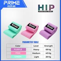 Gambar BODYMASTER Hip Resistance Band BM-A307, karet latihan kaki squat band - 1 SET 3 BAND dari Bodymaster.ID undefined 3 Tokopedia