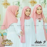 Gambar Pashmina Jersey Premium Adista - Ori Alisa Hijab Instan Panjang Pashmina Muslim Kerudung inner Oval hijab bergo hijab instan - Hitam dari Alisa hijab undefined 3 Tokopedia