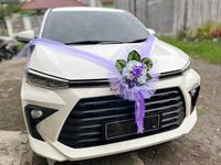 Gambar BUNGA MOBIL MATAHARI KECIL/Hiasan Bunga Mobil Pengantin/Bunga Hadiah/Buket Bunga Mobil Pernikahan - BEBAS PILIH WARNA LAIN, BUNGA BESAR DEPAN PLUS KAIN PANJANG dari EVANZ STORE - Bunga Pengantin undefined 2 Tokopedia