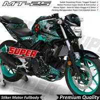 Gambar (COD) Stiker Decal Yamaha MT 25 Old Full Body Variasi HBS Keren Motorcycle - Blue Sky, Laminasi Glossy (Mengkilap) dari Super Decal Motor_NEW undefined 2 Tokopedia