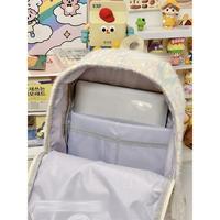 Gambar 【Ready Stock】Tas Sekolah Ins Lucu Wanita Pelangi Tas Bahu Jepang Korea Import Fashion Kuliah Tas Ransel Laptop Volume Tinggi Backpack - Besar Merah Muda dari Rose Time undefined 5 Tokopedia