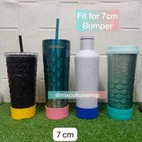 Gambar Bumper pelindung tumbler 7Cm silicon harap baca size nya - Orange dari Kantor Pos Ermil undefined 5 Tokopedia