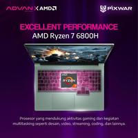 Gambar Advan Pixwar Transformers Ryzen 7 6800H RAM 16GB SSD 512GB W11 15.6FHD IPS - Laptop Gaming - +Laptop dari UC.Technology undefined 4 Tokopedia