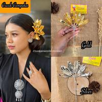 Gambar Cucuk Cempaka / Tusukan Emas Bali / Konde Emas Bali / Hiasan Rambut Kundangan Wisuda - Gold mini dari Cahaya Kreasii undefined 1 Tokopedia