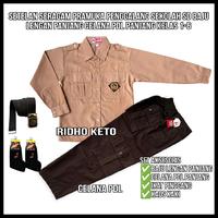 Gambar setelan seragam pramuka penggalang sekolah SD anak laki laki baju pramuka lengan panjang celana coklat PDL panjang pakaian seragam pramuka sekolah SD - BAJU+CELANA PDL, 6 tahun dari ridho keto undefined 2 Tokopedia