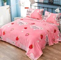 Gambar Selimut Bulu Halus 150x200 Motif Strawberry Keren Murah Berkualitas Kado Kain - STRAWBERRY 150 dari istanaselimut_NEW undefined 5 Tokopedia