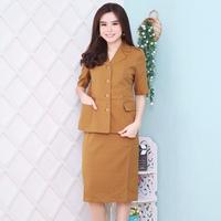 Gambar Terlaris Setelan pendek Seragam Pns Wanita Pdh Pemda Wanita Baju Dinas Kha. tua - k.muda celana, XXL dari sruwohshop undefined 4 Tokopedia