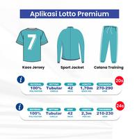 Gambar Kain Lotto Premium 20s | Hitam | Karunia Textile - Kain 0,5kg dari Karunia Textile undefined 4 Tokopedia