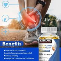 Gambar KIRKLAND GLUCOSAMINE CHONDROITIN KAPSUL UNTUK SENDI LUMASI DAN BANTAL, MENGHILANGKAN NYERI SENDI, MENDUKUNG FLEKSIBILITAS SENDI TULANG RAWAN dari Bagusgongmart undefined 4 Tokopedia