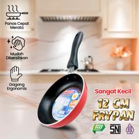 Gambar [RD] Maspion Maxim Valentino 12cm 18cm 20cm 22cm 24cm 26cm - Frypan Anti Lengket Teflon Classic - Pilihan Terbaik untuk Masak Sehari-Hari, Bebas PFOA & BPA, Cocok untuk Kompor Gas/Listrik Kitchenware - 12cm dari Ratu dapur_NEW undefined 4 Tokopedia