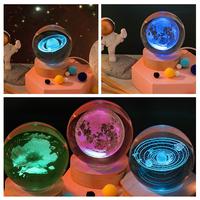 Gambar 7 Warna 3D Lampu Tidur Hias LED Bola Kristal Hiasan Kamar Tidur Aesthetic Hadiah spesial lampu malam bulan bola kristal - Pasangan Kekasih dari tato.id undefined 4 Tokopedia