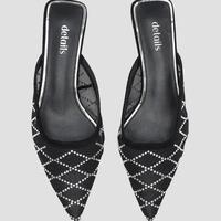 Gambar SANDAL SEPATU WANITA MULE PESTA MEWAH HAK RENDAH BRAND DETAILS DRN58 BY MATAHARI - Khaki, 36 dari Diaryniki undefined 2 Tokopedia