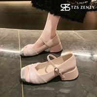 Gambar TZS Zenzy Hefen Heels - Heels Wanita - Sepatu Heels Wanita - Sandal Heels Wanita - Sandal Hak - Black, Size 35 dari TZS ZENZY undefined 5 Tokopedia