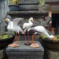 Gambar PREMIUM patung burung kuntul kolam dari Sudut Property undefined 4 Tokopedia