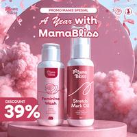 Gambar MamaBliss BUY 1 GET 1 FREE - Stretch Mark Oil 90 mL 1 pcs + FEMININE WASH 100 mL 1 pcs – Perawatan Lengkap untuk Momies dari MAMABLISS INDONESIA undefined 1 Tokopedia