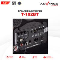 Gambar 【COD】Advance T-102 BT Speaker Bluetooth Musik Box Sub Woofer 6.5" Garansi Resmi 1 Tahun Speakers Bass Subwoofer - HITAM dari ADVANCE.DIGITALS undefined 4 Tokopedia