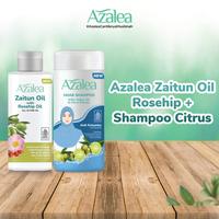 Gambar [BUNDLE] Azalea Minyak Zaitun Oil 150ml & Azalea Hijab Shampoo 170ml - Paket Minyak Zaitun Sampo Melembabkan Kulit dan Perawatan Rambut Anti Lepek dan Berketombe - Rosehip oil + Shampoo Ginseng dari Health and Beauty Solution undefined 1 Tokopedia