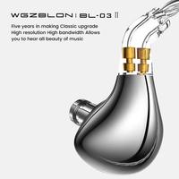 Gambar Blon BL-03 II / BL 03 II 10mm Dynamic Driver In Ear Monitor Earphone BL03 MK II Gen 2 IEM - Black, 3.5mm with Mic dari Obyarts Store undefined 3 Tokopedia