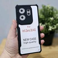 Gambar Fusion Case ITEEL P55 5G Case Acrylic Anti Bentur Clear Acrylic Protection Hitam Silikon dari TOMMYSHOP12 undefined 4 Tokopedia