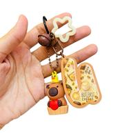 Gambar Bagcharm Huruf Abjad Custom Nama Gantungan Tas Phonestrap Kopi coffee Lucu - capybara kopi, A dari PINKCITY undefined 2 Tokopedia