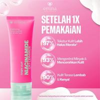 Gambar Emina Bright Stuff Niacinamide Oxy Ceramide Brightening Face Wash 50 ml  - 100ml Pembersih Wajah - 100ml BSTUFF FACE WASH dari DBez Cosmetic undefined 4 Tokopedia