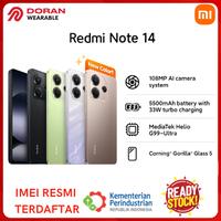 Gambar Xiaomi Redmi Note 14 108 MP AI camera MediaTek Helio G99 Ultra 5500mAh Corning Gorilla Glass 5 - Garansi Resmi xiaomi 15 Bulan - Midnight Black, 8/128GB dari Doran Wearable Official_NEW undefined 1 Tokopedia