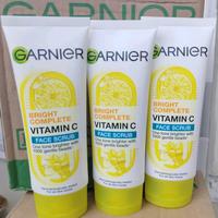 Gambar Garnier Bright Complete Vitamin C Face Scrub 100ml - Scrub Wajah dengan Vitamin C untuk Semua Nada Kulit - Dermatologis Teruji & 1000 Gentle Beads dari ZALUAZ TOSERBA SURABAYA. undefined 5 Tokopedia