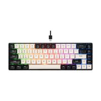 NYK MKN10 / MKN-10 Loki Tri Wireless RGB Mechanical Gaming Keyboard Hotswappable - Light Shadow, Red - foto 2