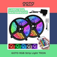 Gambar Goto Tron Lampu LED Strip Selang Tumbler Hias Meteran RGB Warna Warni - 2835 WP 5M dari ANITA BERLIANA RAHMAN DFGDFRSFG undefined 1 Tokopedia