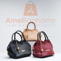 Gambar Amelbaghome | Tas Selempang Wanita Kekinian 2025 NATASYA Resleting Slingbag Kondangan Tas cewe - Black dari AMELBAGHOME_NEW undefined 2 Tokopedia