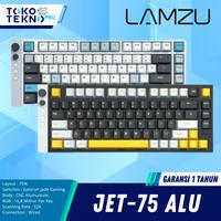 Gambar Lamzu Jet75 / Jet-75 Magnetic Hall Effect Rapid Trigger Gaming Keyboard Wired 8K Polling Rate - Black dari TokoTeknoPro undefined 1 Tokopedia