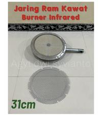 Gambar Jaring Ram Kawat Sekat Besi Sarang Sarangan Tawon Kompor Infrared Burner Infrared 31cm dari ADSJAYA undefined 3 Tokopedia